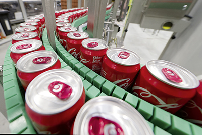 Coca-Cola digitalisiert bis zum Sensor