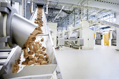 Exakte Dosierung von Zutaten in der Schokoladenherstellung