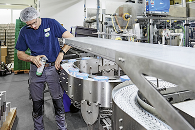 Reibungslos zum Frischkäsegenuss